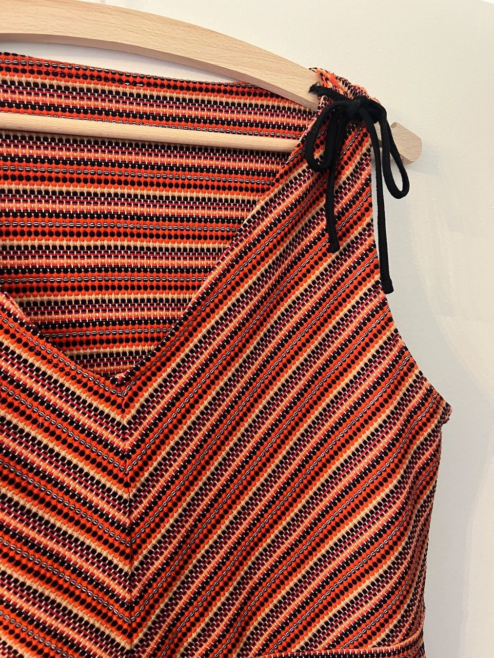 Vestiti: Sommer Kleid orange gemustert, Grösse M/L – Usato da Zürich venduto da ViolettRosenRot 1
