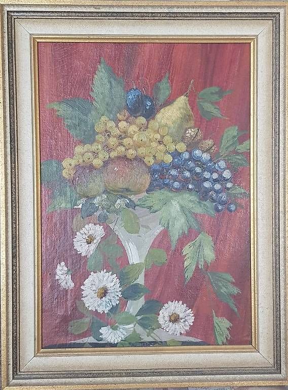Dipinti: Set von 4 Vintage Gemälden / Bilder mit Rahmen – Usato da Wauwil venduto da jov_5xfr 2