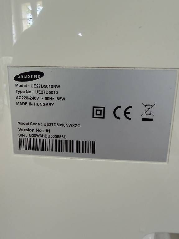 Televisori: TV Samsung 27 Full HD  Blanc  Avec télécommande – Usato da Thônex venduto da jellyfox 1