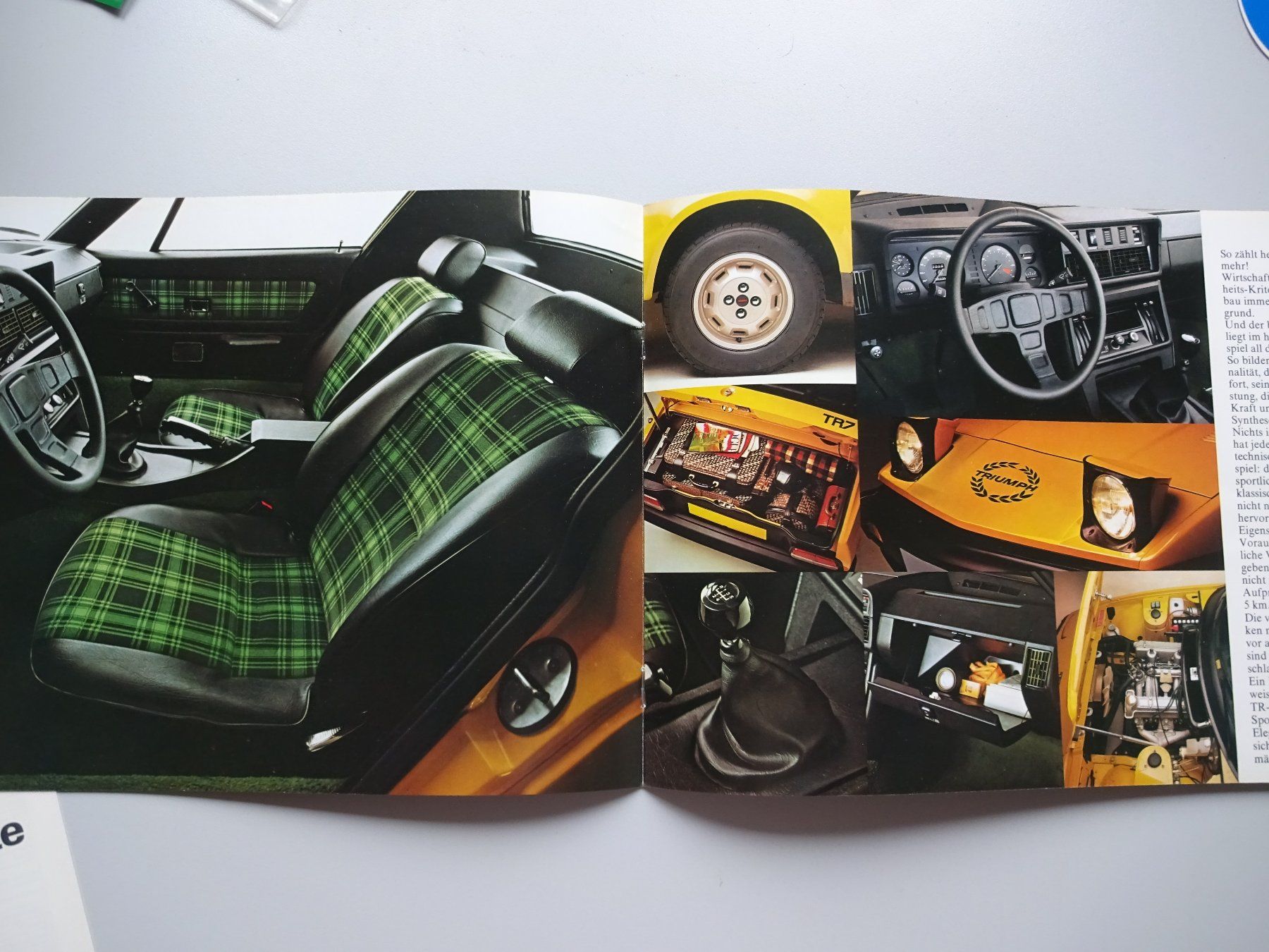 Documenti: Triumph TR 7 Prospekt mit CH Preisliste – Usato da Kloten venduto da ursarm5052 2