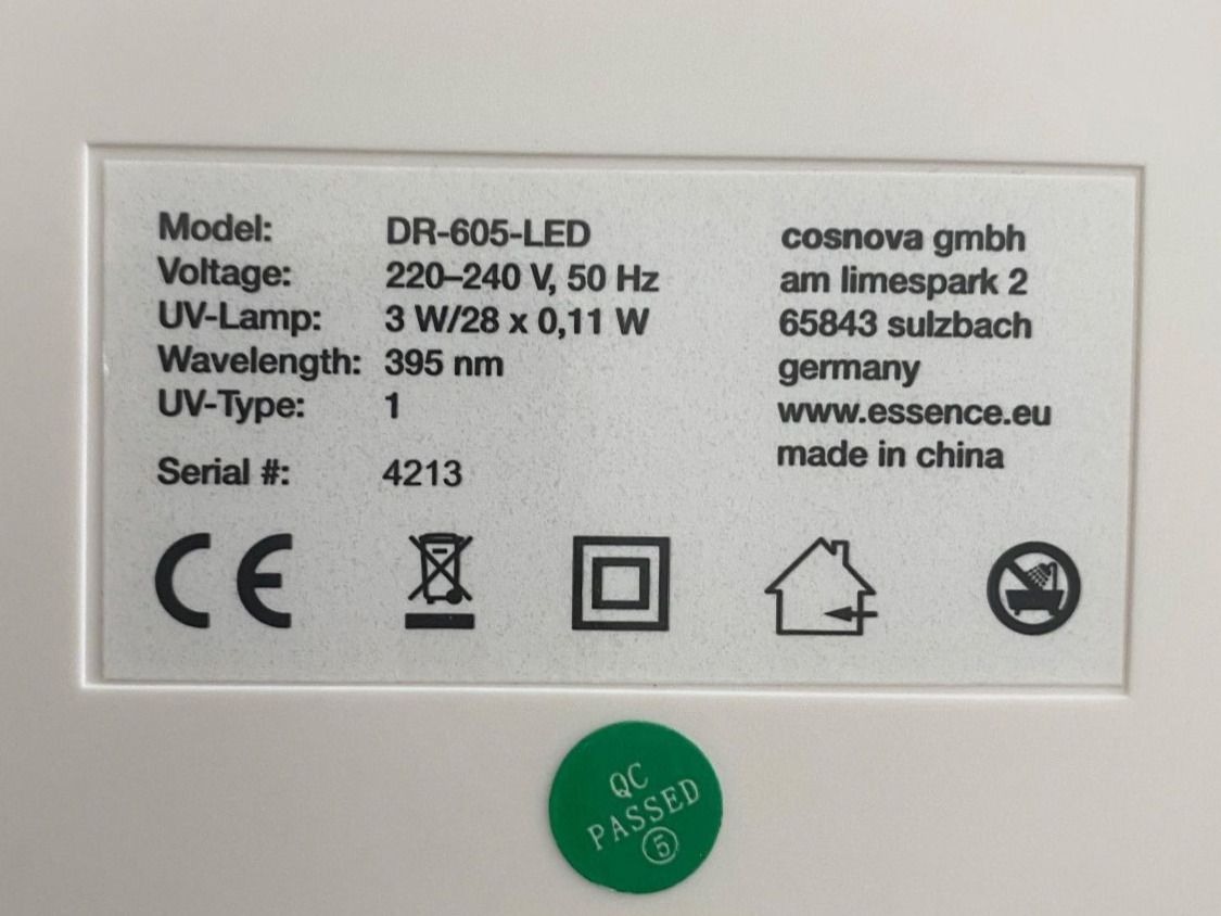 Künstliche Fingernägel: UV-Lampe essence – Gebraucht aus Oberrohrdorf von chilibiggi 3