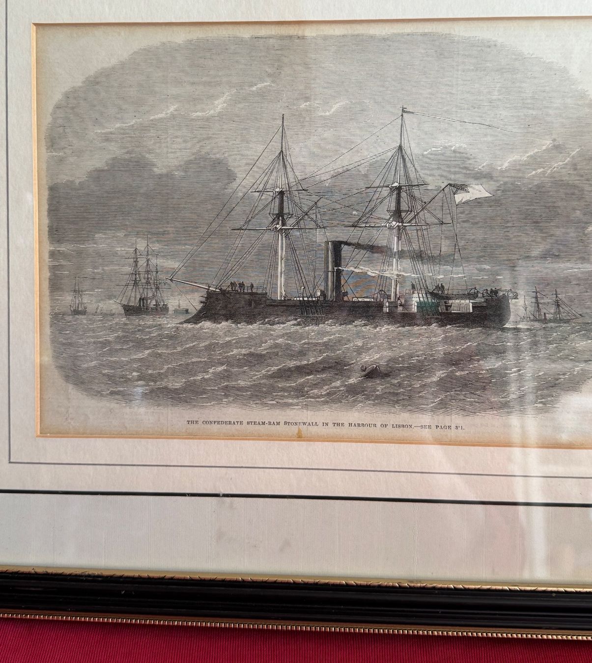 Incisioni: Originalstich aus Zeitung 1865 England – Usato da Grabs venduto da Barbstucky 3