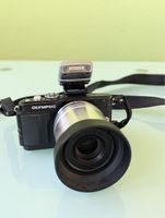 Oympus pen epl5 mit Objektiv  Sigma 6Omm