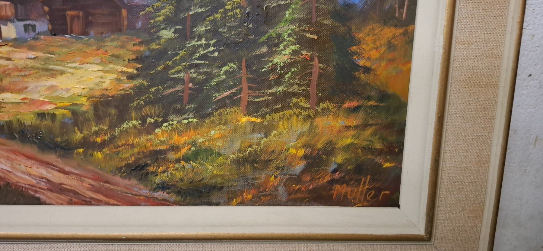 Gemälde: Tableau peinture à l huile – Gebraucht aus Champagne von Lamar0 1