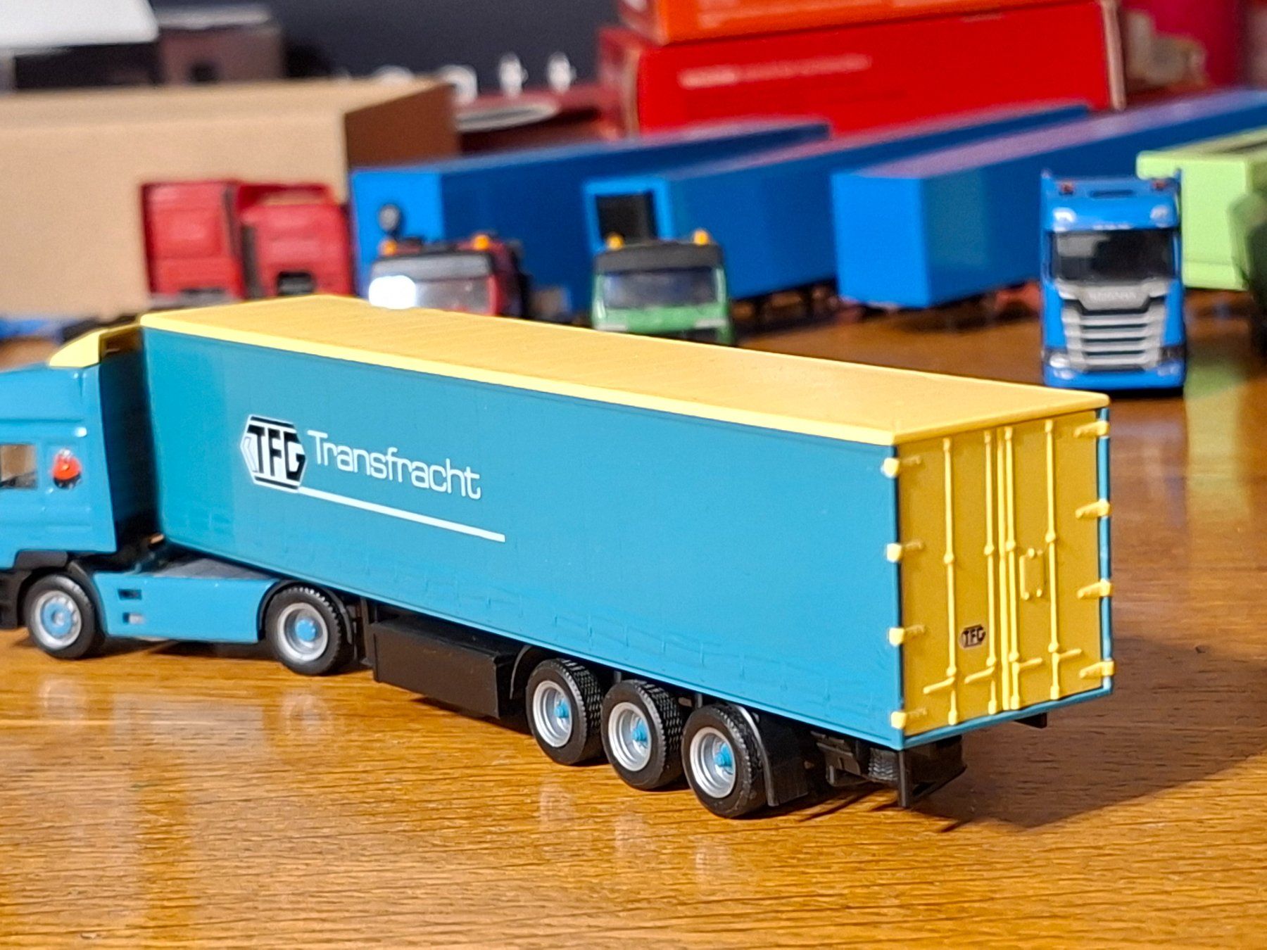 Herpa Kit di modellismo & Modellini statici: MAN Sattelzug 1:87 Herpa – Usato da Vordemwald venduto da TGV9497 4