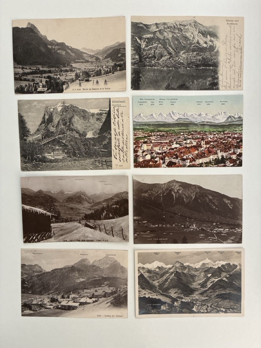 Ansichtskarten: 15 Ansichtskarten Schweiz diverse Kanton Bern – Gebraucht aus Oftringen von Cla.vD.74 2