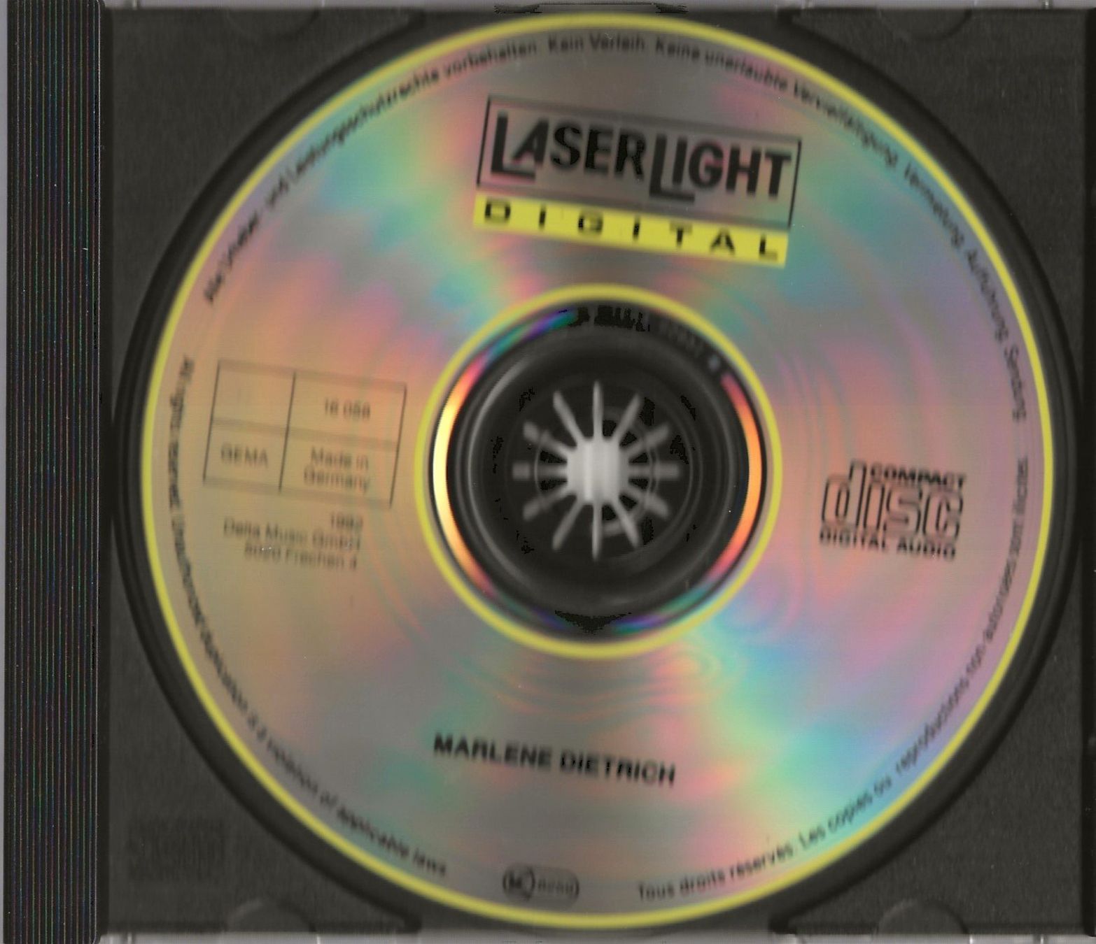 CD: MARLENE DIETRICH – Usato da Reinach BL venduto da studii100 2