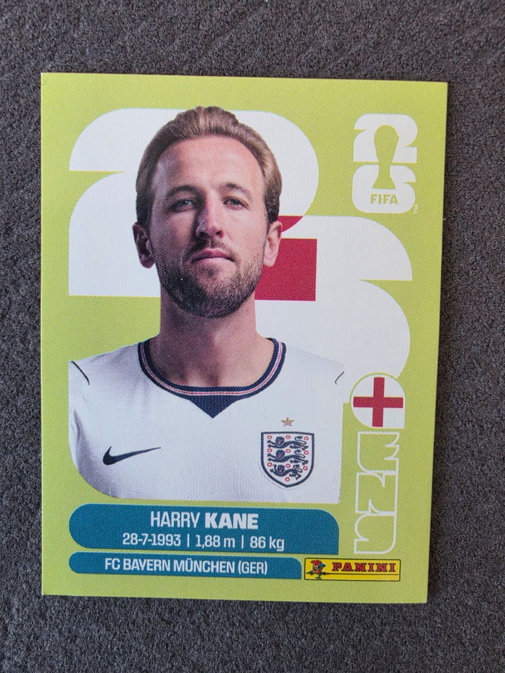Aufkleber: Harry Kane - Panini Sticker - ENG 18 – Neu (gemäss Beschreibung) aus Beringen von Marcelly