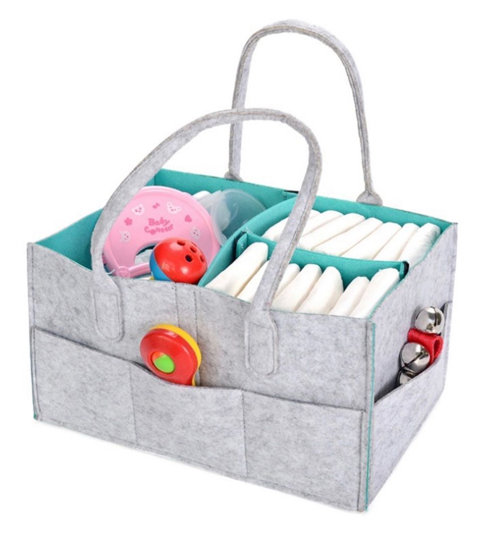 Raccoglitori: Baby Organizer (Grau+Türkis) – Nuovo (secondo la descrizione) da Meilen venduto da Texas1957