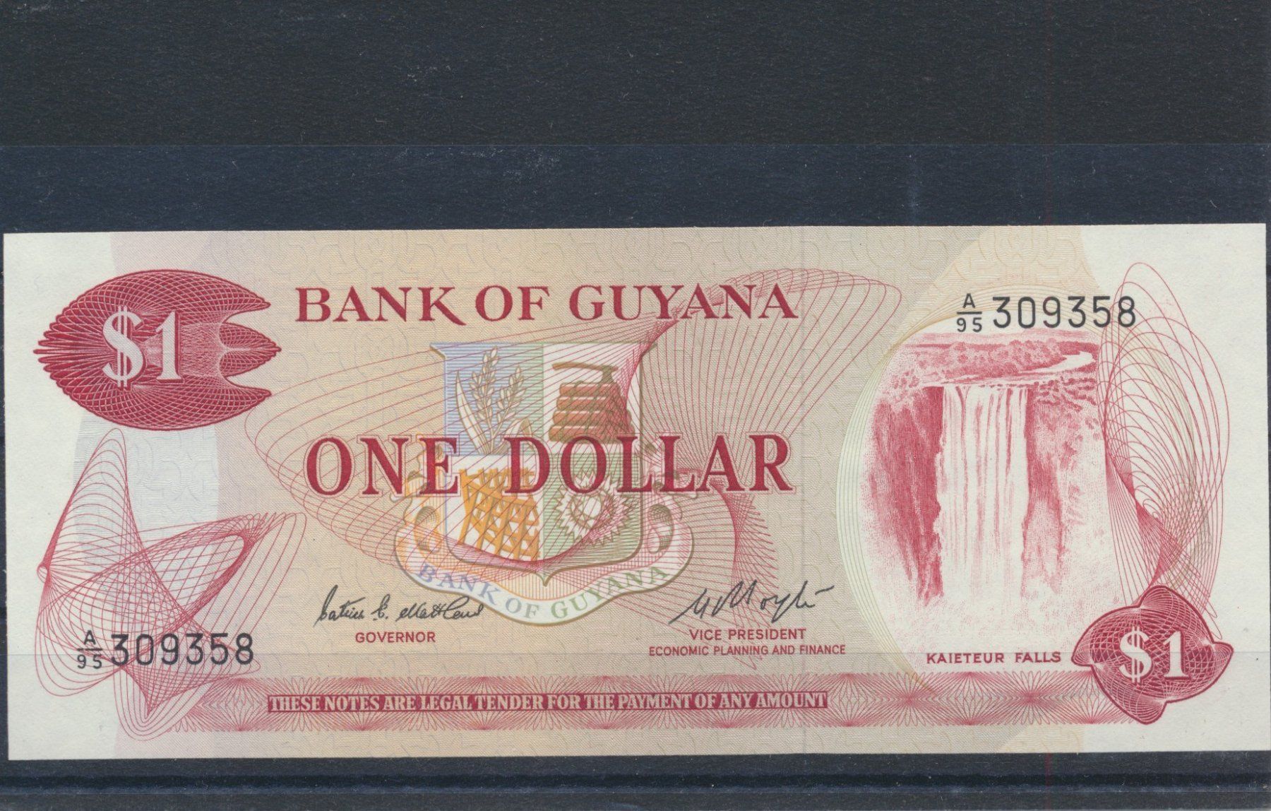 Billets de banque: Banknote, "Guyana - 1 Dollar", ungebraucht – Neuf (Voir description) à Winterthur par Zupogeru