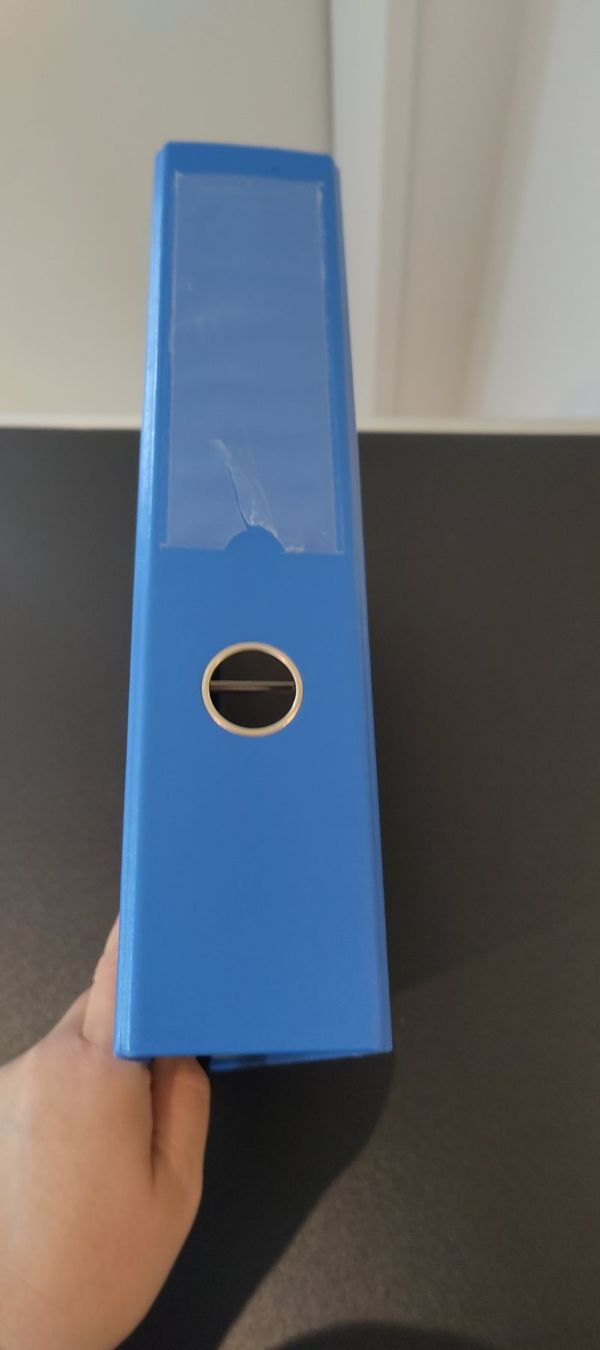 Classeurs: Ordner A4 Blau 75mm Breit mit Transparenthülle – D'occasion à Felben-Wellhausen par AWDienstleistungen 3
