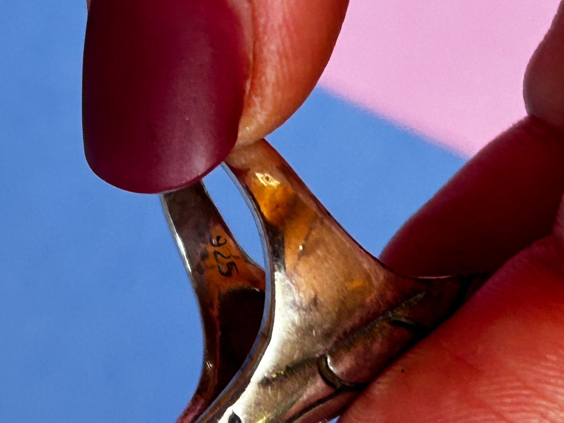 Ringe: Silberring Schmetterlingsflügel (57) – Gebraucht aus Laufen von belleskulptur 5