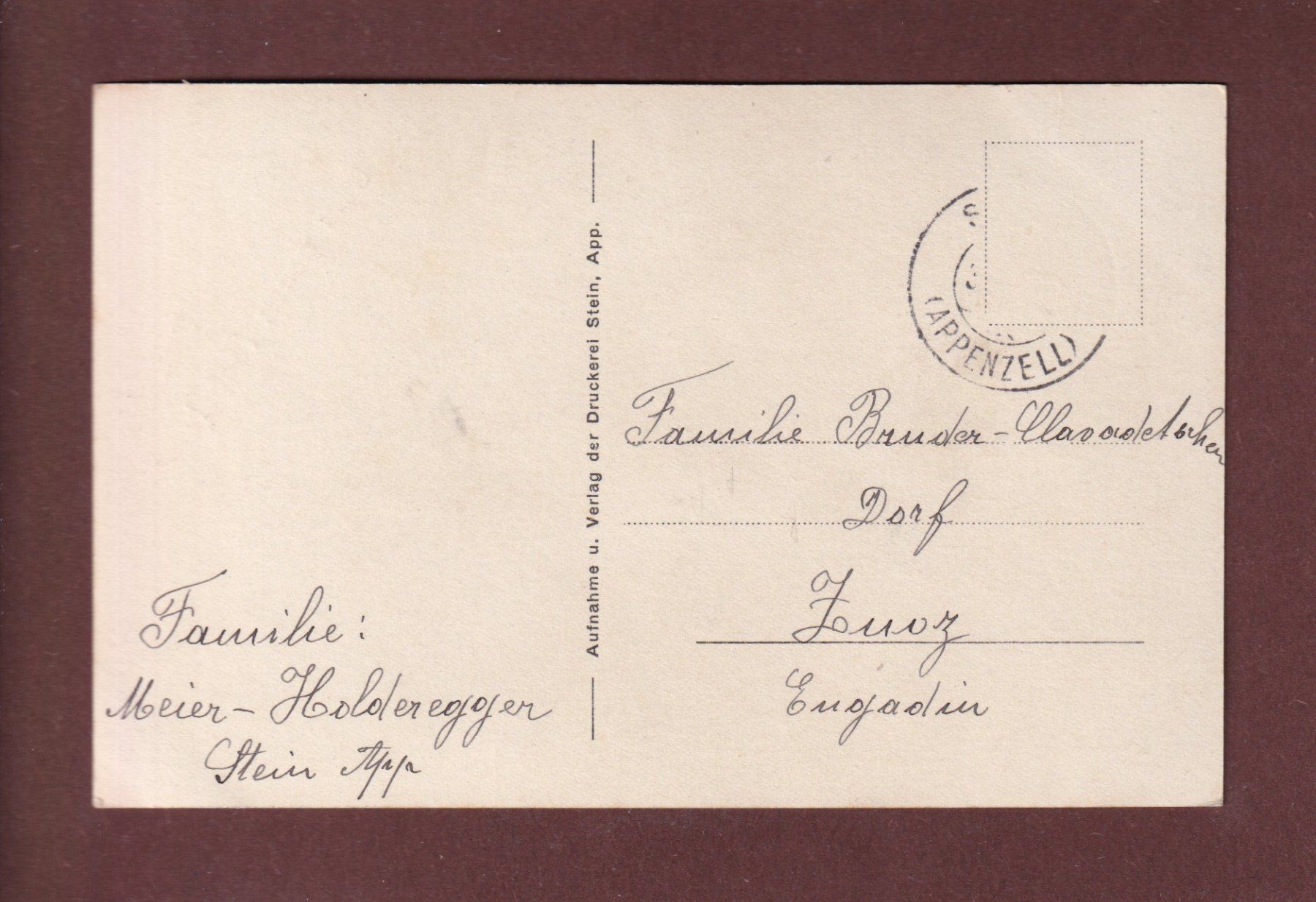 Cartoline postali: STEIN - Kirche - Neujahr – Usato da Pully venduto da nicecards-shop 1