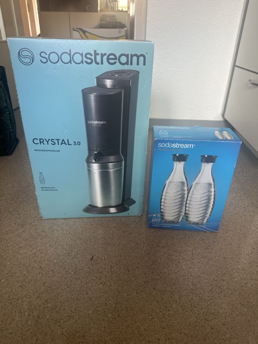 Sodastream Elettrodomestici da cucina: Gebrauchter Sodastream Crystal 3.0   – Usato da Frenkendorf venduto da ric_s6kp