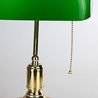 Tischlampe Bankerleuchte 60W E27 Bankers