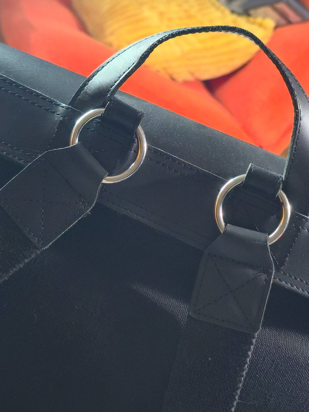 Sandqvist Zaini: Sandqvist Hege Black Rucksack – Usato da Emmen venduto da Kimutaku 4