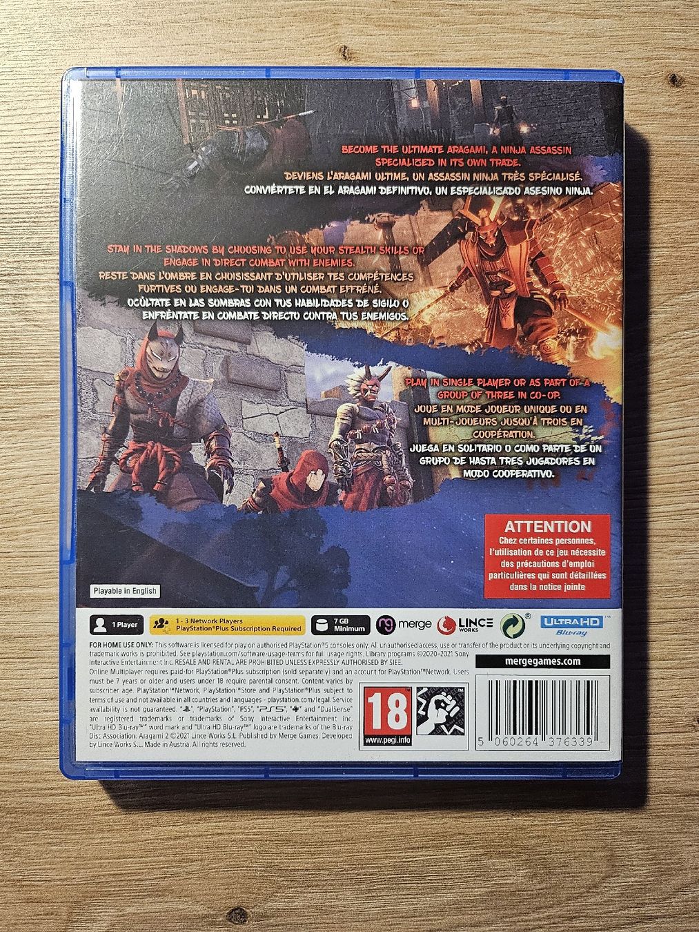 Sony Jeux: Jeux Aragami 2 PS5 – D'occasion à Poliez-le-Grand par enz_8vrj 1
