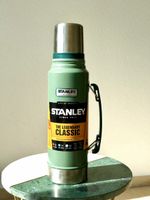 Large Vacuum Bottle Stanley Classic 1L green new condition