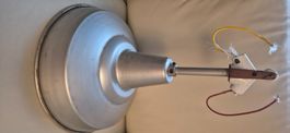 Lampe Industrieleuchte Vintage alt Alumag