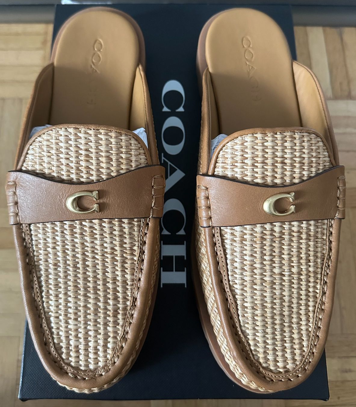 Coach Scarpe da donna: Coach Joecelyn Backless Loafer - Grösse EU38.5 / US8 – Nuovo e nell'imballaggio originale da St. Gallen venduto da zooma 2