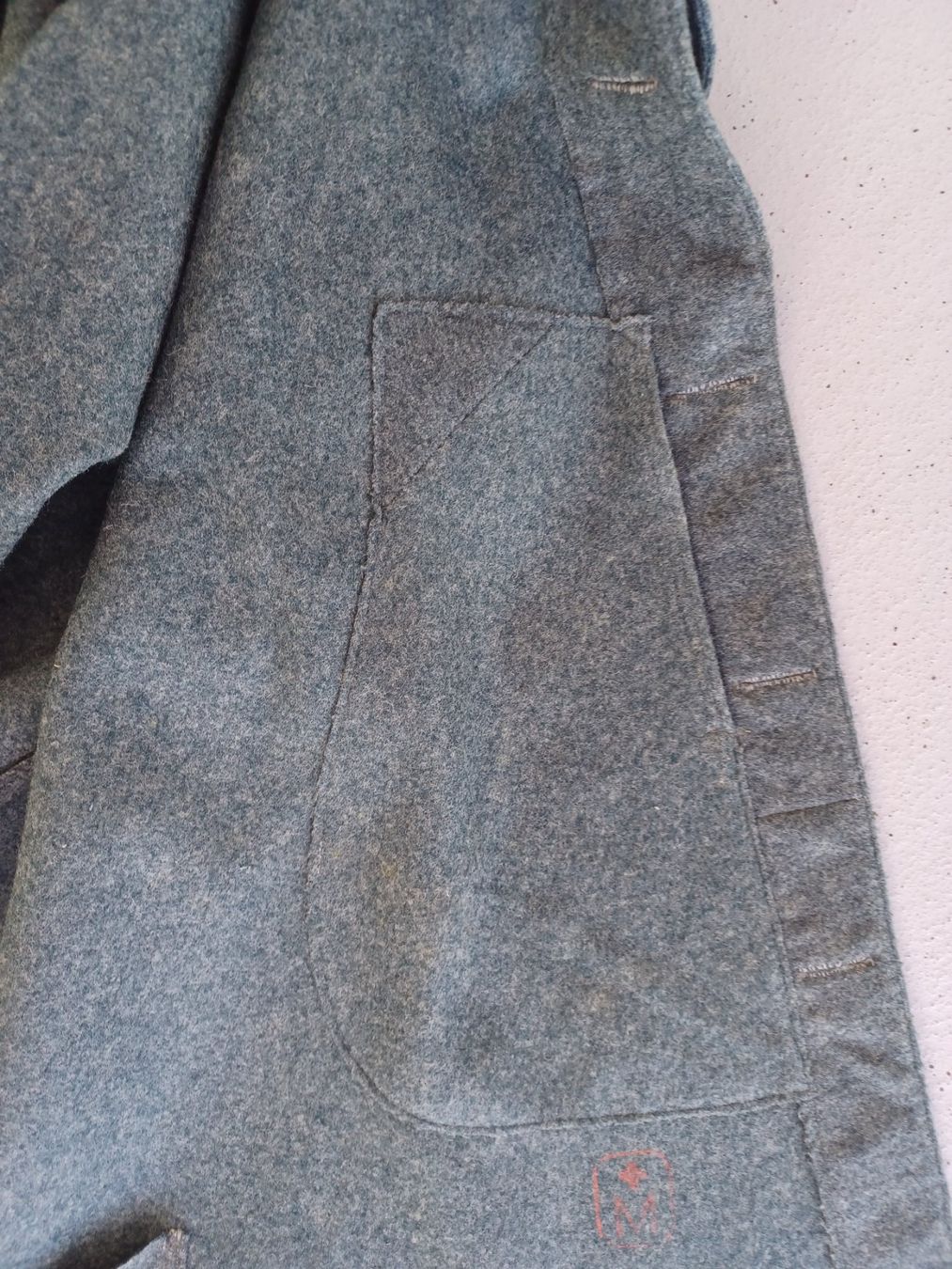 Armée suisse Uniformes: 1 Pellerine Radfahrer, Velofahrer, feldgrau – D'occasion à Horw par Mikesch108 7