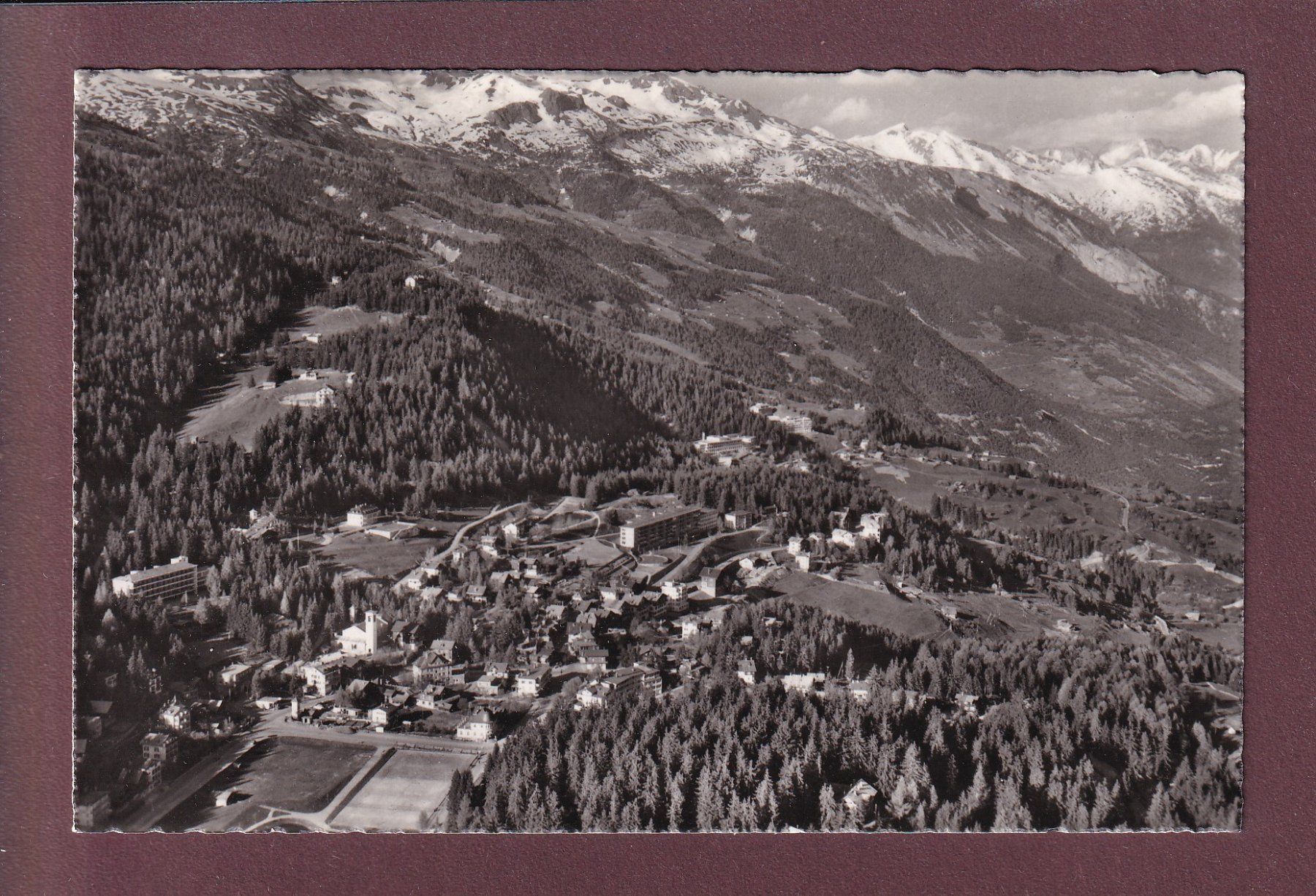 Ansichtskarten: MONTANA - Vue aérienne – Gebraucht aus Pully von nicecards