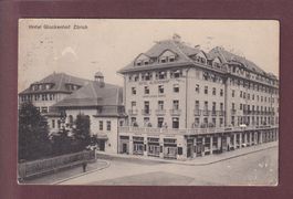 ZÜRICH - Hotel Glockenhof - 1913 // leicht gefaltet //