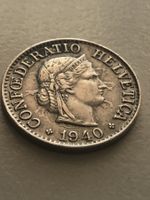 Abart 10 Rp. 1940 mit gezeichnetem Stempel