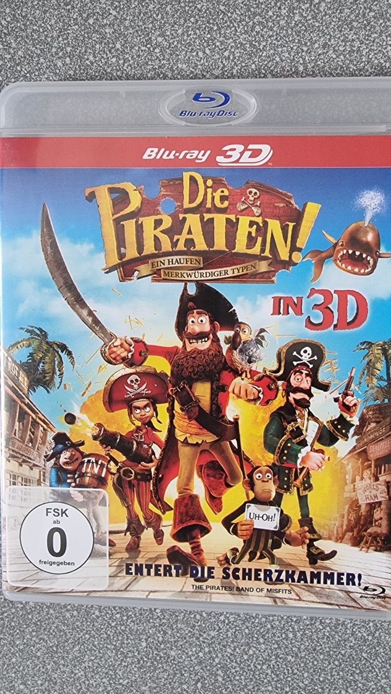 Tutti i DVDs: Blu Ray - Die Piraten / 3D – Usato da Oetwil am See venduto da fineli2