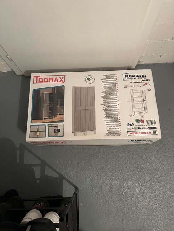 Toomax Gartenschrank Schrank Outdoor Neu Florida XL (Neu und ...