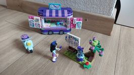 Lego Friends le kiosque d'art ambulant d'Emma 41332