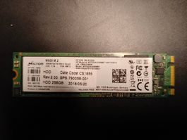 Micron SSD 256GB M.2 SATA NGFF