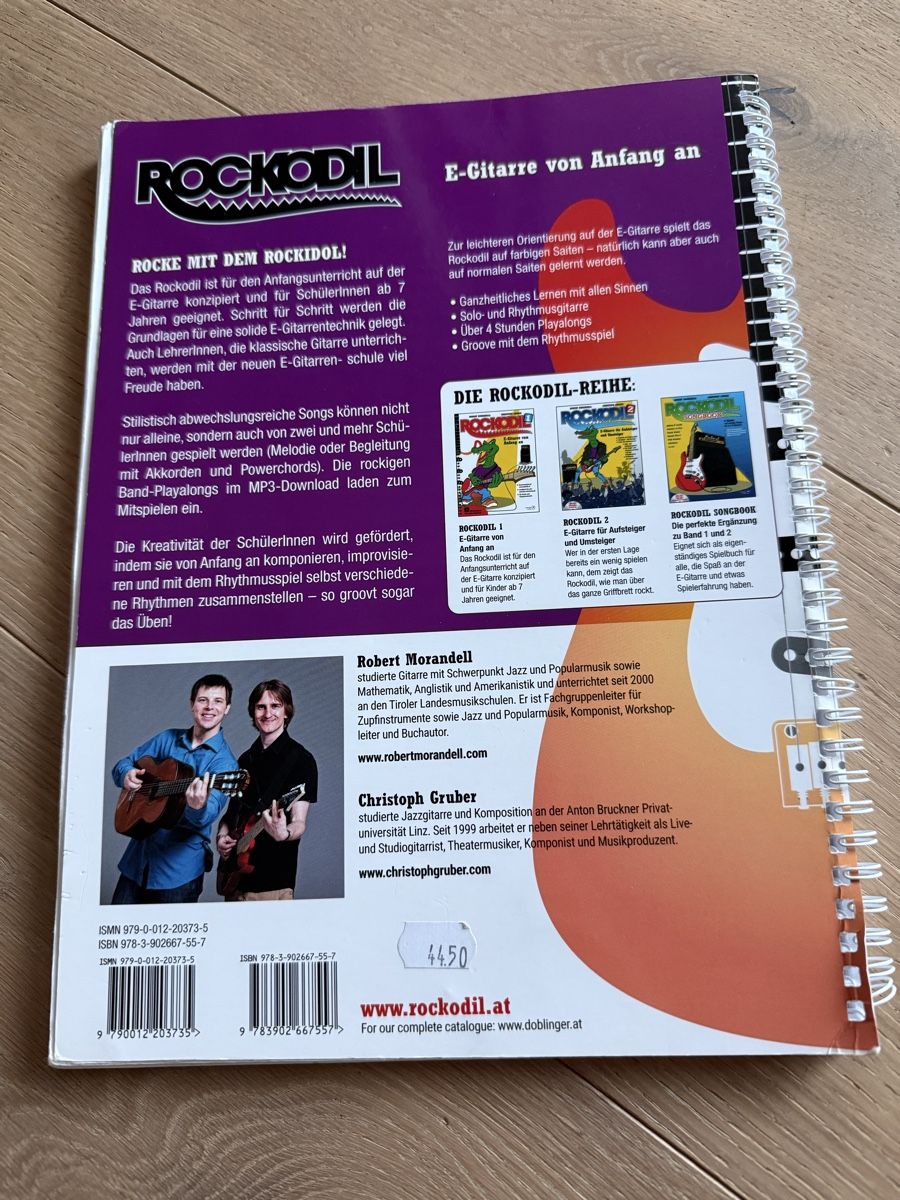 Musikinstrumente: Handbuch E-Gitarre – Gebraucht aus Weinfelden von Barcelona81 1