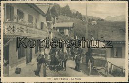 VD Vers l'Eglise - Post - Postkutsche - Ormont Dessus