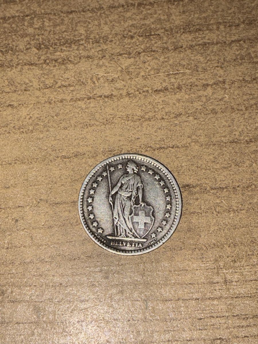Tutti le monete: 1 SchweizerFranken JG 1943 aus Silber – Usato da Locarno venduto da dieter.s77 1