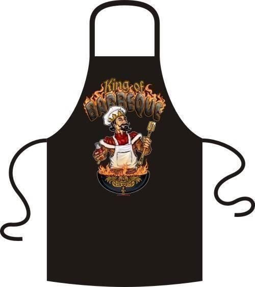 Grembiuli: King of Barbeque - Kochschürze – Nuovo (secondo la descrizione) da Ennetbürgen venduto da open24shop