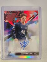 2021/22 Topps Finest UCL Auto RC E.MICHUT Paris SG