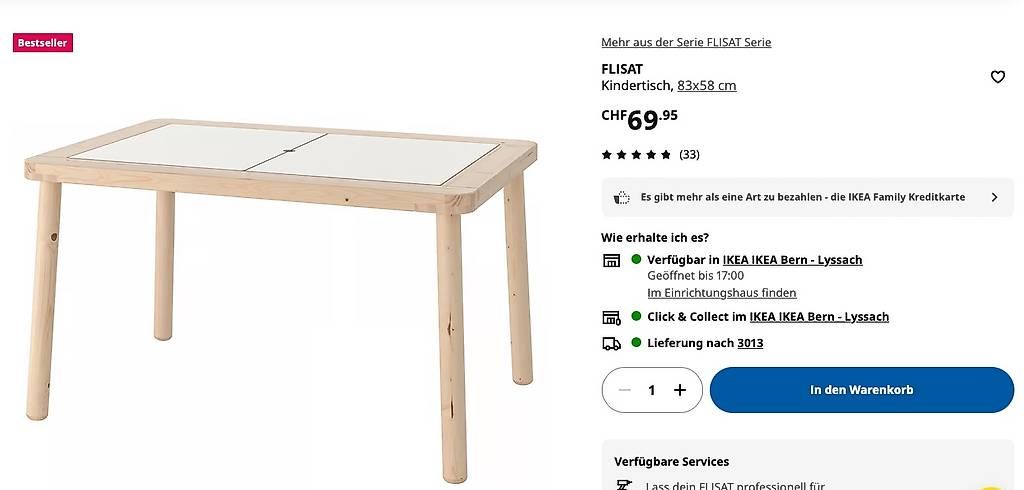 Tische: Kindertisch IKEA Ab 2 Jahren – Gebraucht aus Bern von smcm1981 3