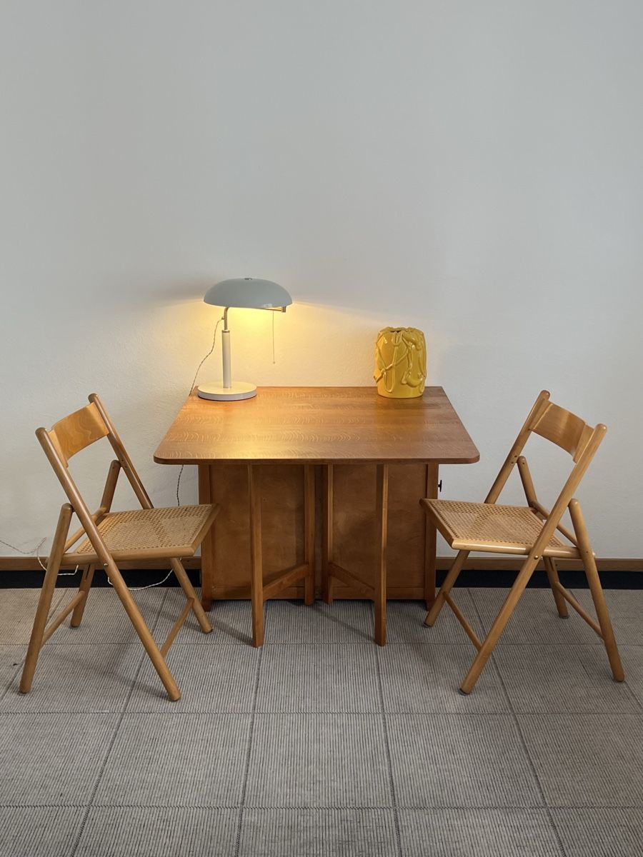 Tavoli: Table pliante gateleg vintage scandinave – Usato da Vevey venduto da neflon1te