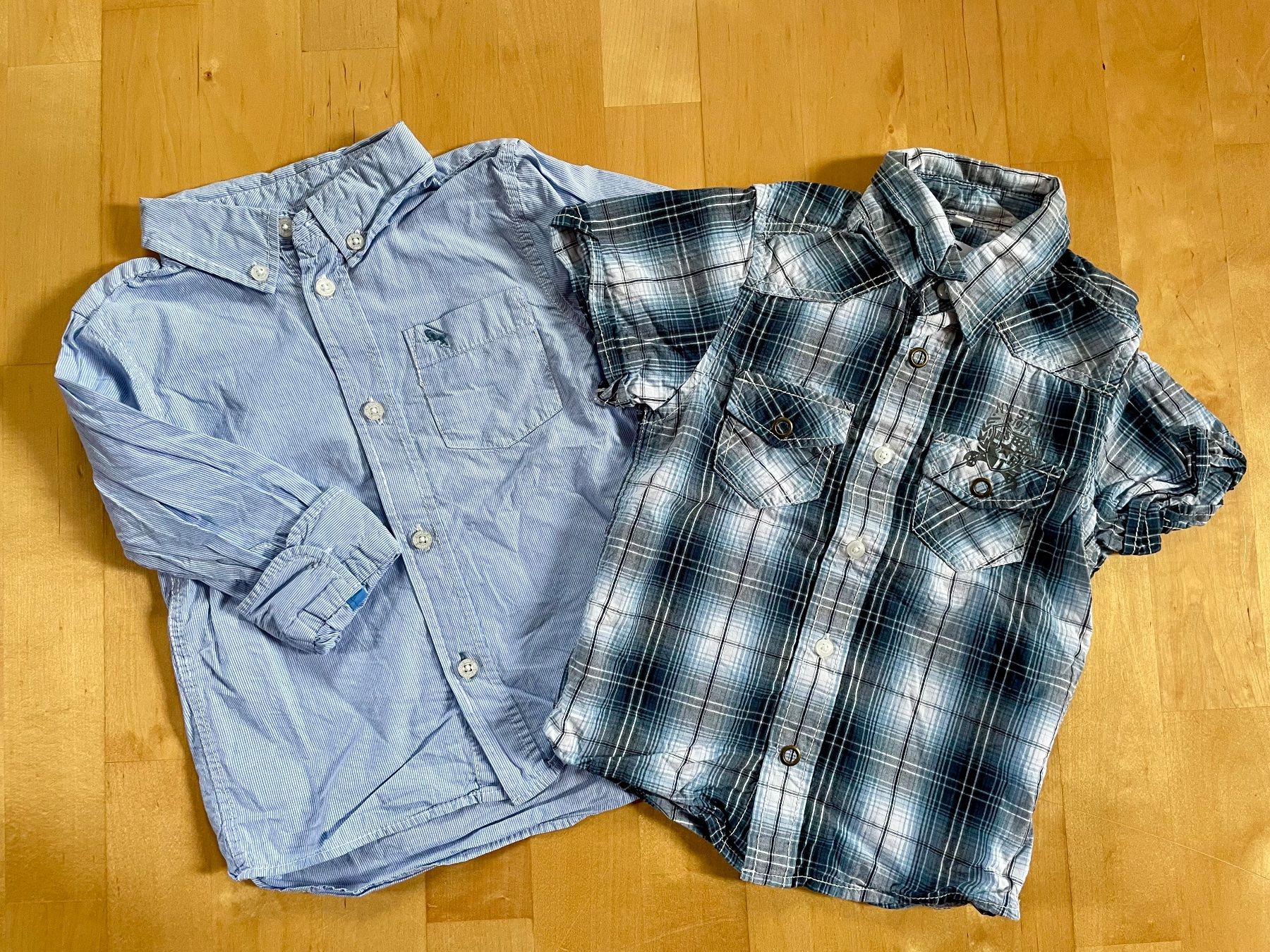 Hosen: Set aus Hose Gr 98, Jeans und Hemd – Gebraucht aus Hüntwangen von fra_7nd2 2