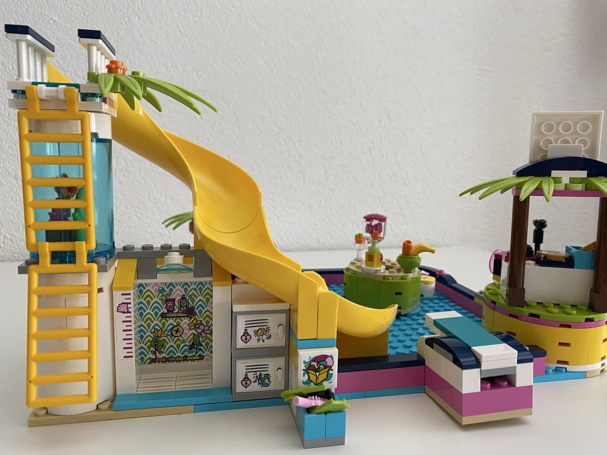 Lego Giocattoli: Lego Friends Andreas Pool-Party 41374 – Usato da Menzingen venduto da Menzingen6313 1