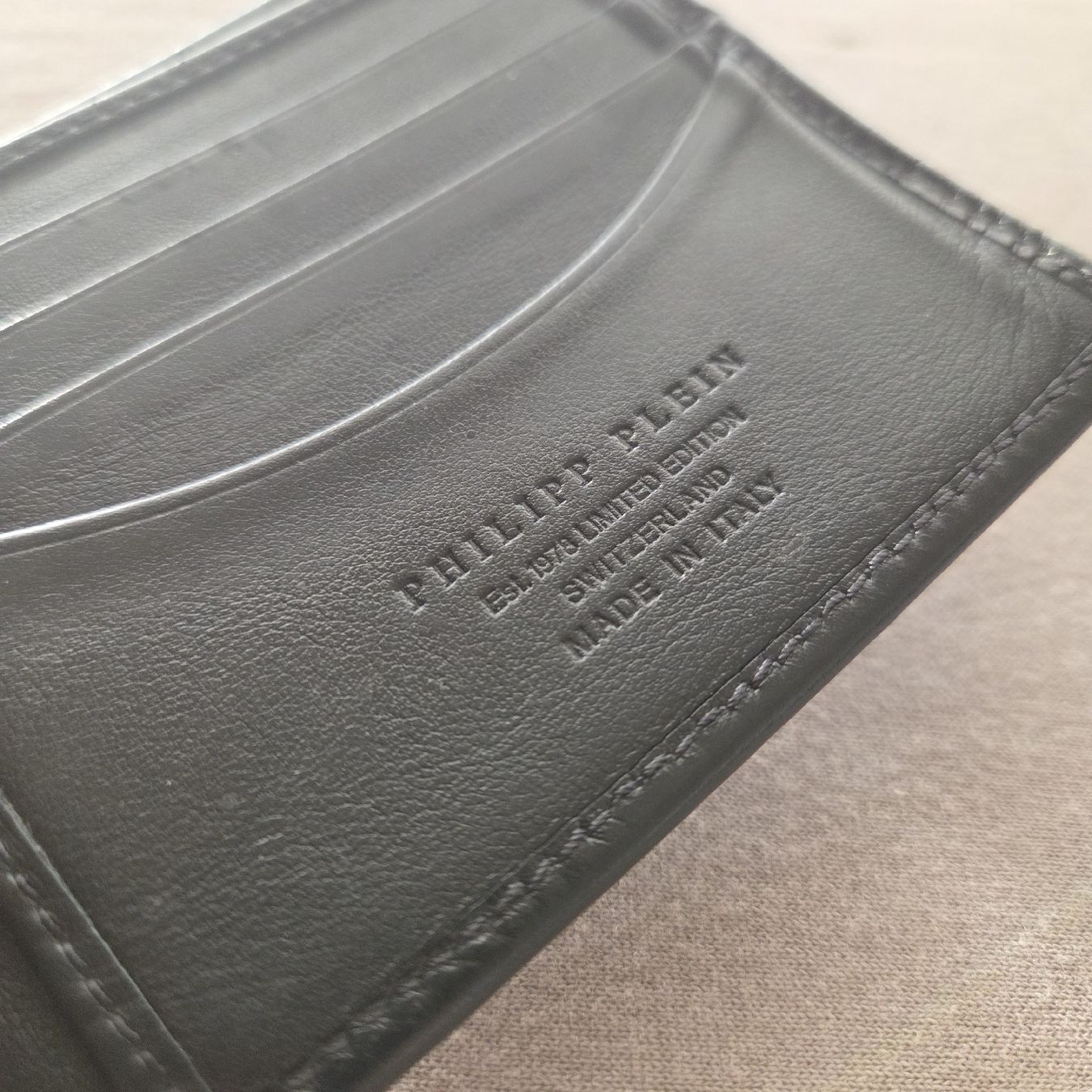 Philipp Plein Portafogli: Philipp Plein Leather Wallet - USATO – Usato da Rancate venduto da Danijjj3 3