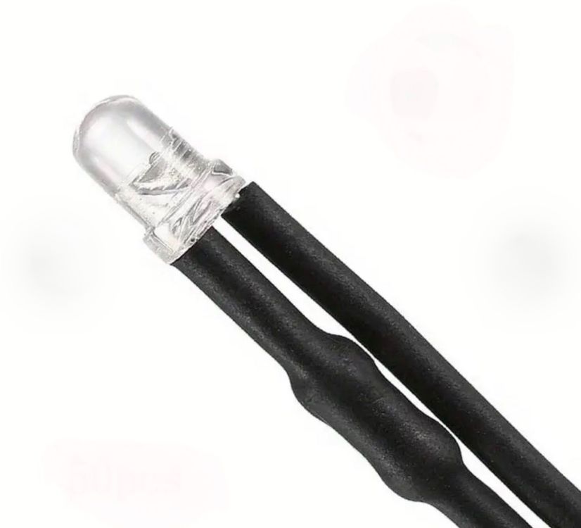 10er Set 3mm LED Rot – Verkabelt Mit Vorwiderstan Produktbild-Vorschau 3
