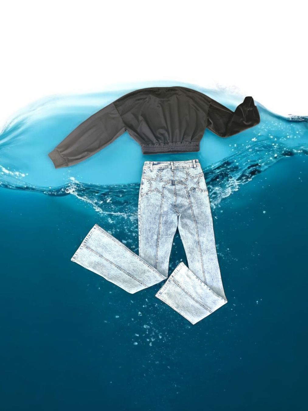 Pantaloni: Jean(36/38)+Pull velours(38) – Nuovo e nell'imballaggio originale da Etoy venduto da MyStyleMyMode 6