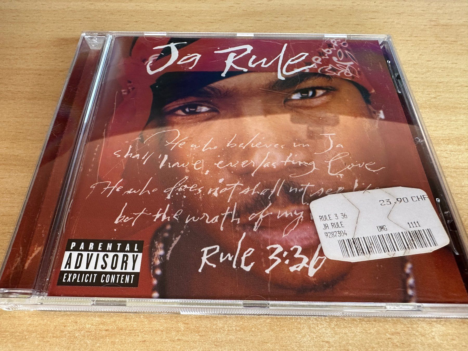 CD: Ja Rule – Rule 3:36 – Usato da Rikon im Tösstal venduto da Alpenmutz