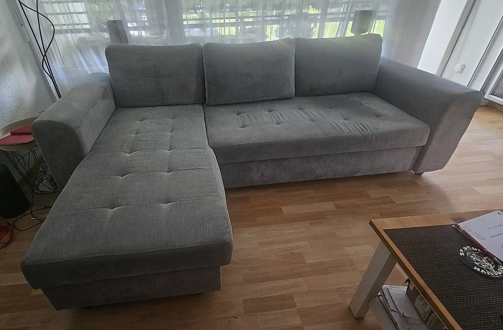 Sofas: Ecksofa hellgrau – D'occasion à Rothenburg par Silvercrystal