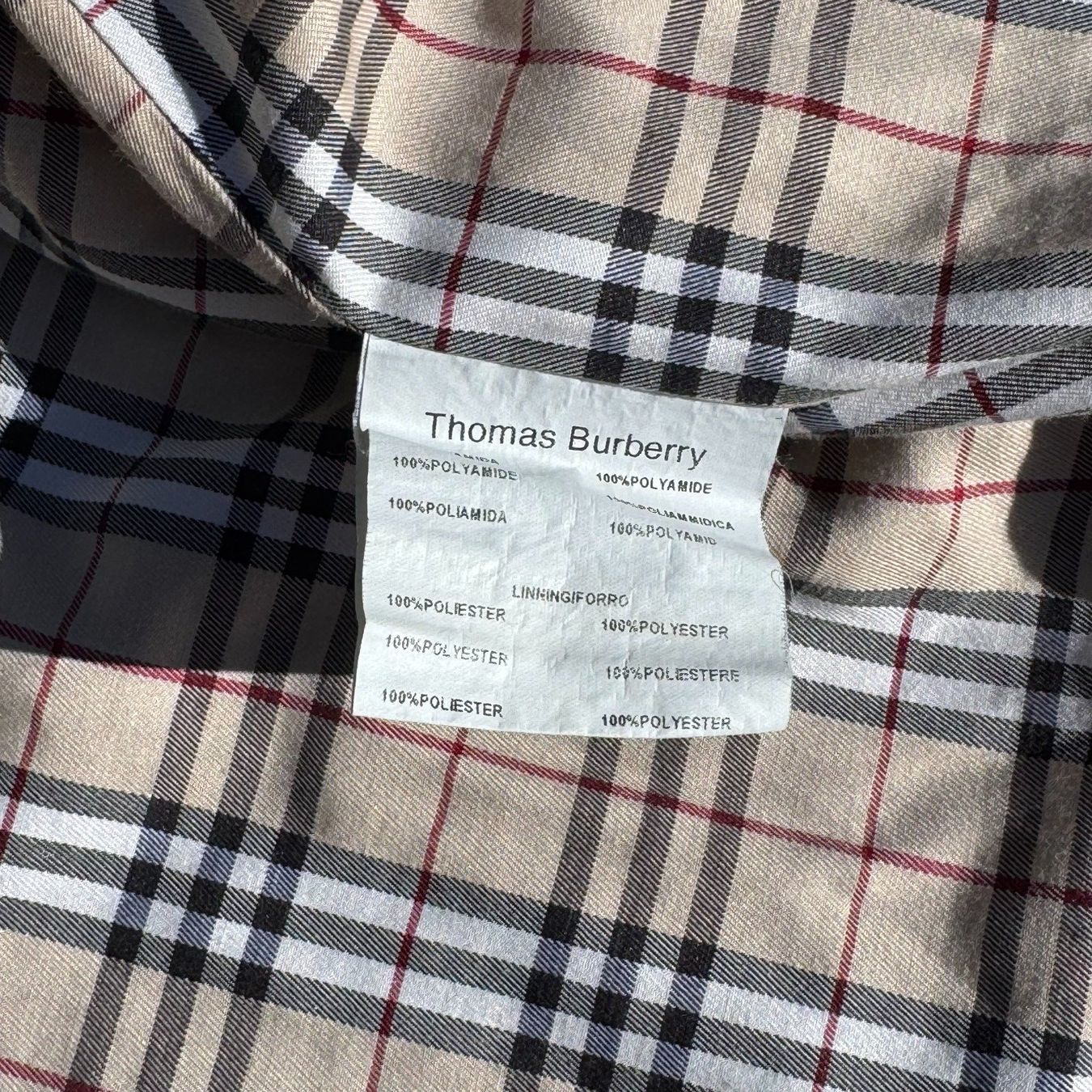 Burberry Giacche: Thomas Burberry vintage Harrington jacket – Usato da St. Gallen venduto da sourced_limited 5