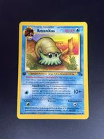Pokémon Karte Amonitas 1. Edition deutsch