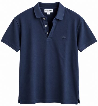 Lacoste Poloshirt blau Regular Fit guter Zustand