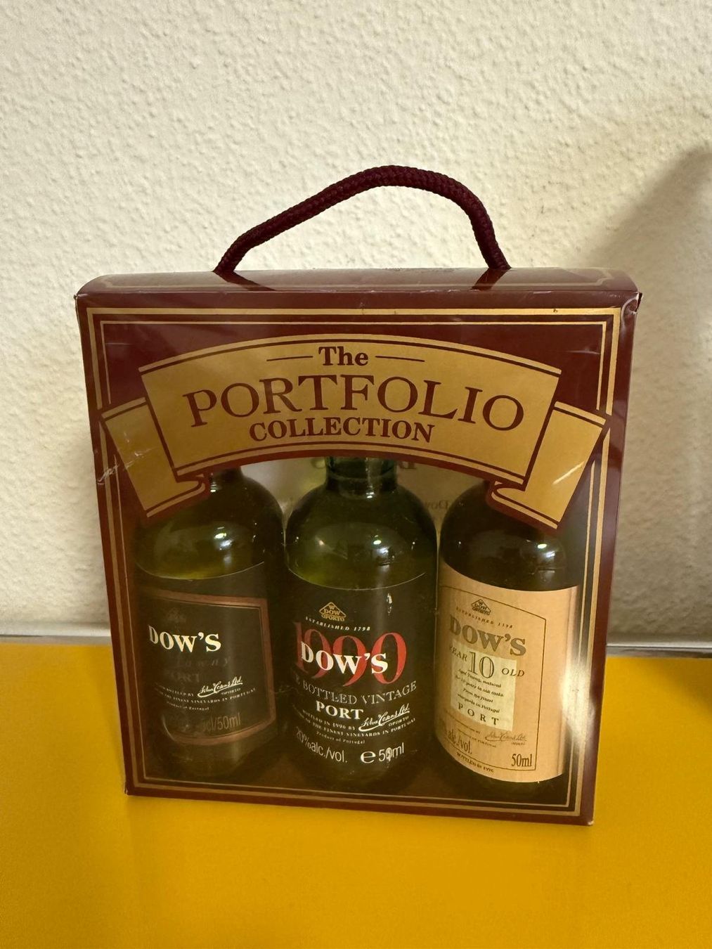 Spirituosen: Dow’s Portwein “Portfolio Collection” – Neu und originalverpackt aus Baar von Skooop